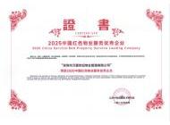 2025中国红色物业服务优秀企业